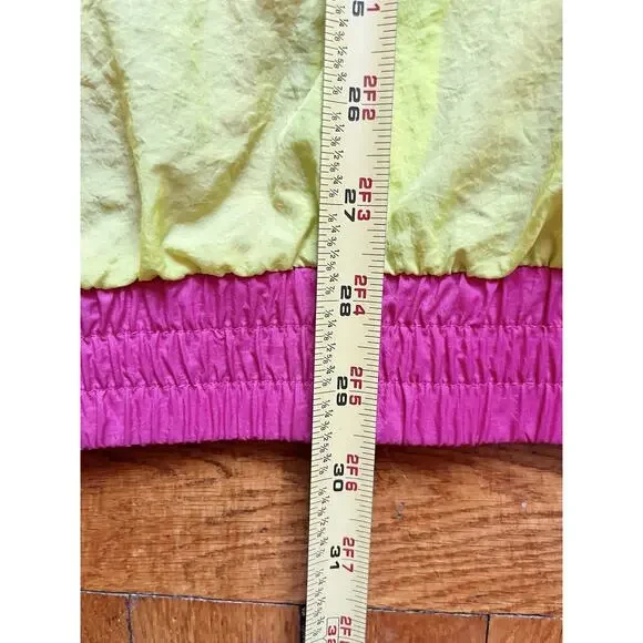 RARE New Balance Womens S Neon Retro Sport Style Optiks Windbreaker Coco Gauff - Picture 9 of 12